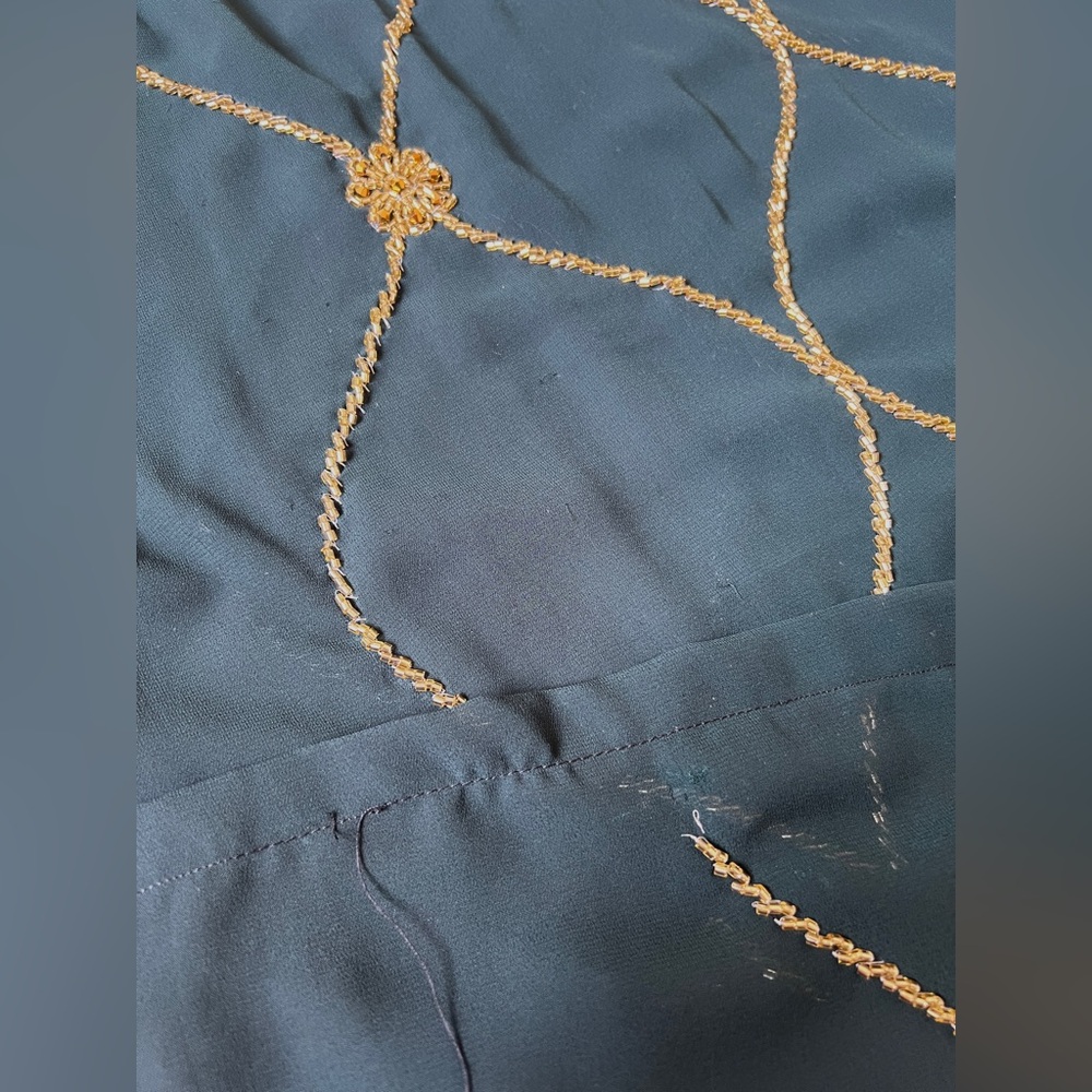 Arabian Dirac Long Sheer Dress - Picture 5 of 5